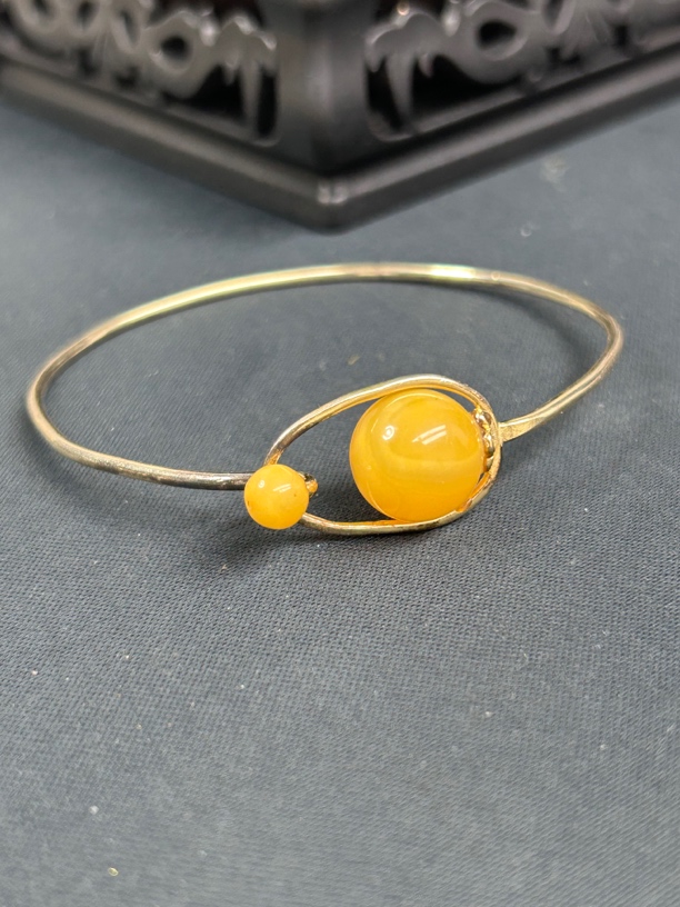 精品纯天然S925银手镯气质时尚百搭