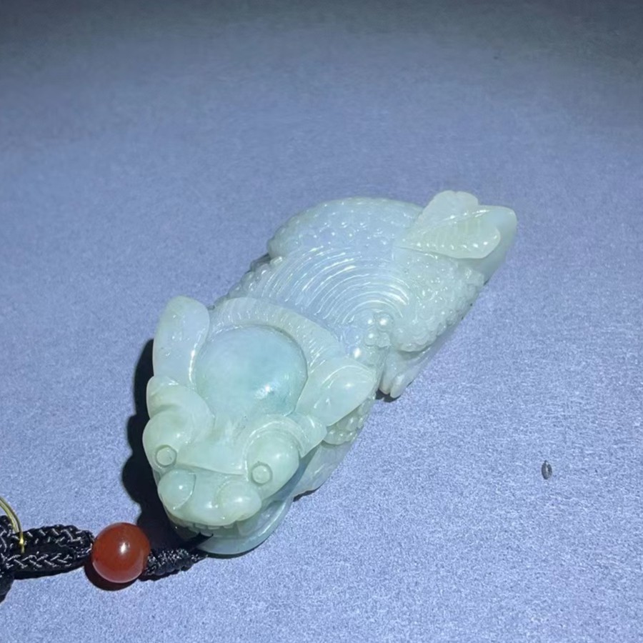 天然翡翠A货貔貅