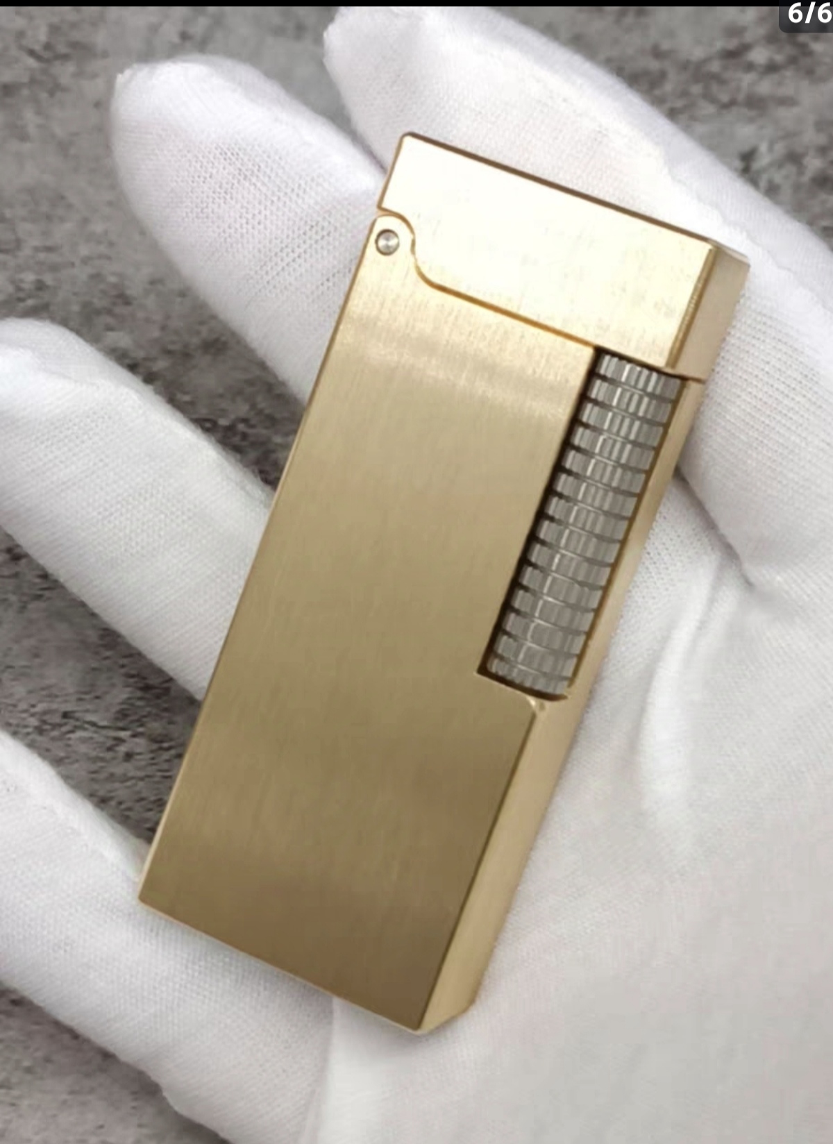 圣哥原创火灵珠弹射侧划黄铜不锈钢钛合金复古机械煤油打火机