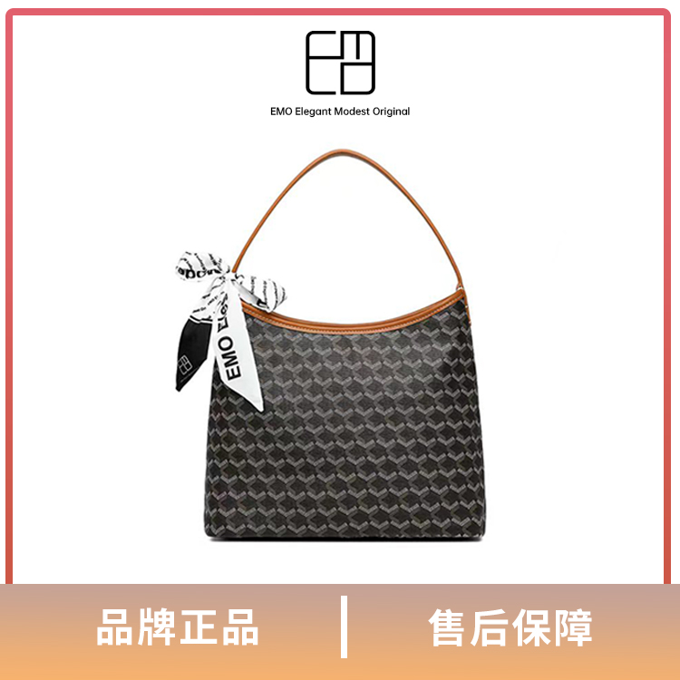 EMO ELEGANT MODEST ORIGINAL狗牙hobo流浪包单肩时尚女托特包