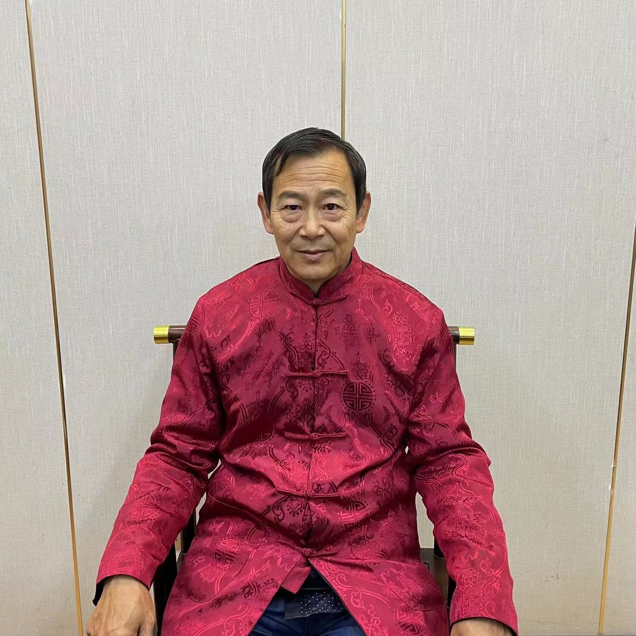 【山东书画院】粉丝福利-卫轩社老师-六尺红卷轴--家和业兴
