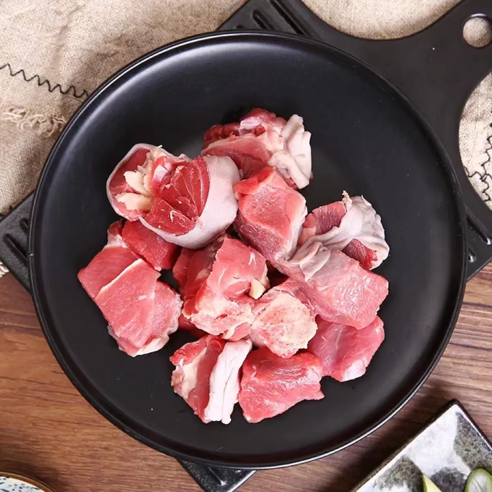 崇明本地散养优质白山羊肉净重3斤甄选美味新鲜优品优选