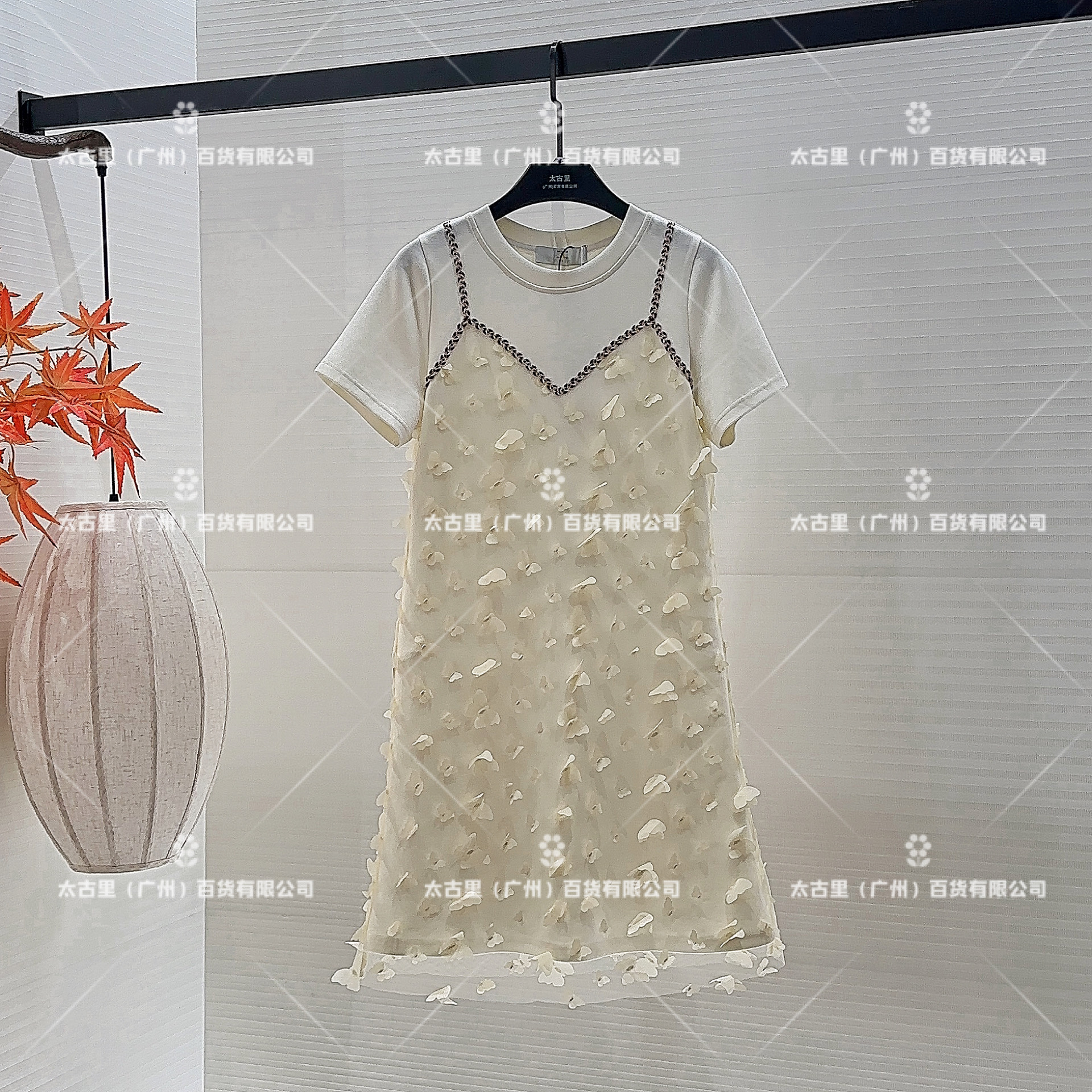 【昕昕】【79】潮牌女装时尚气质百搭休闲潮流重工连衣裙JC-A1546