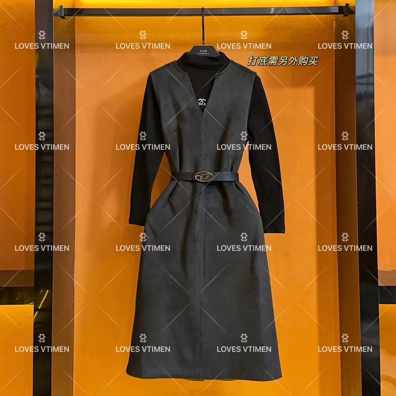 【小鬼专属】设计师款高级感赫本风V领显瘦外套LOVES-A1135