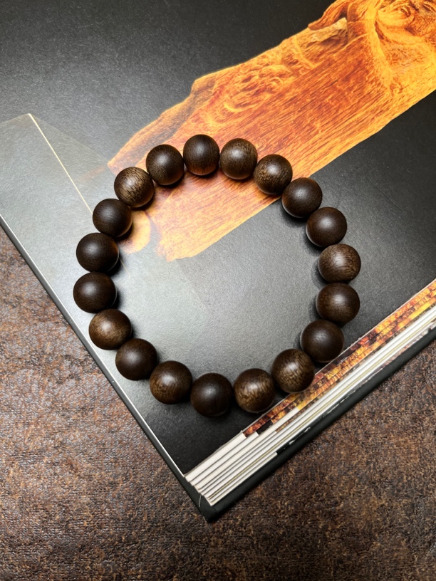 【宠粉王炸】海南沉水级绿奇楠沉香手串10mm圆珠单圈正品男女款