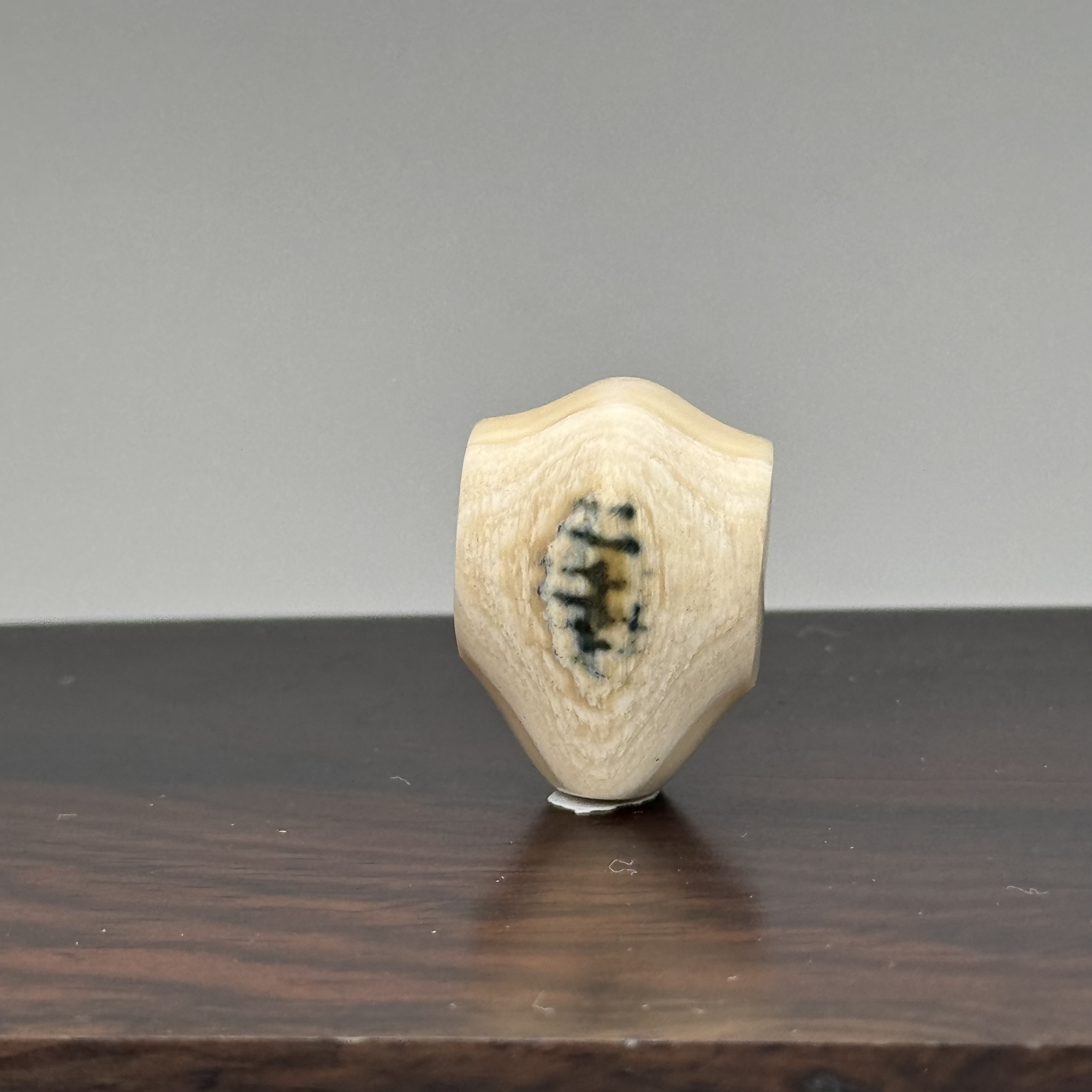 DEZHI/德志21*15*15mm4.7g鲨鱼鳍三通天然猛犸牙F733