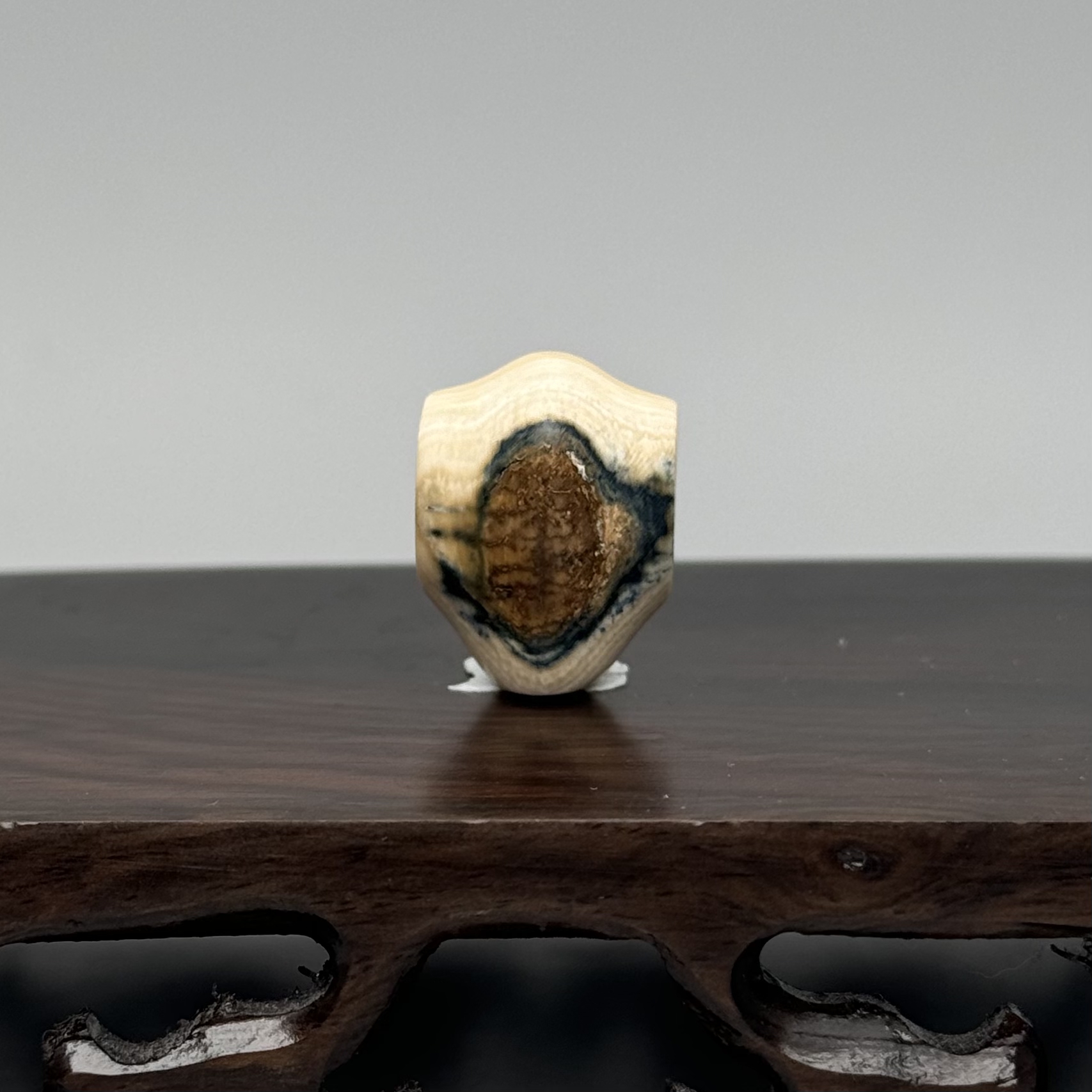 DEZHI/德志21*16*14mm蓝皮鲨鱼鳍三通5g猛犸牙F853