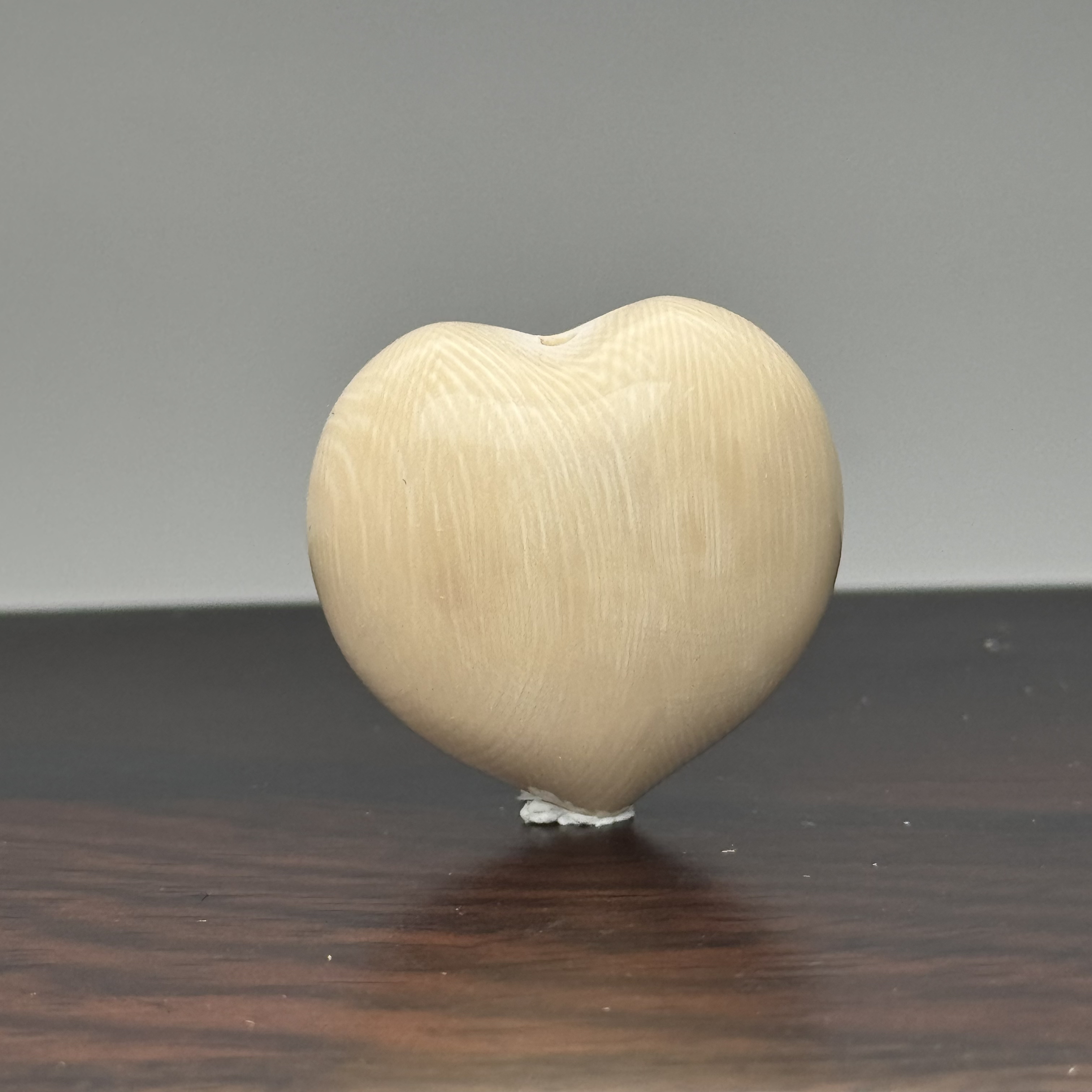 DEZHI/德志6.6g爱心吊坠天然猛犸牙默认打孔绑绳F870