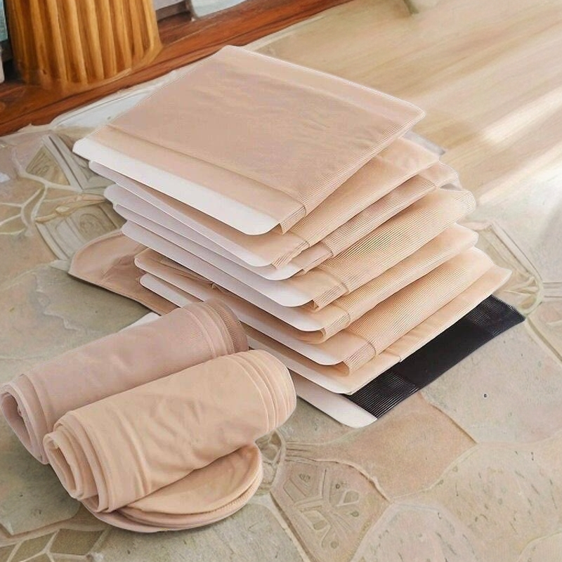 2024菠萝袜丝袜超薄黑肉色光腿神器连裤袜女薄款防勾丝加大码丝袜