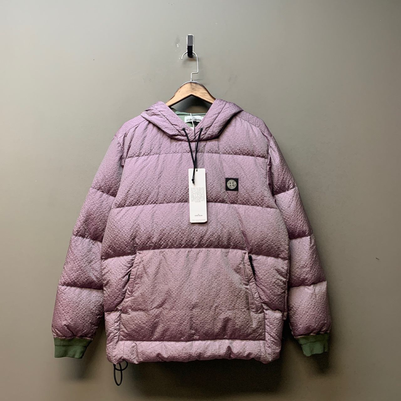 Stone island 石头岛/03376/金属尼龙泡泡纱羽绒服 全新带吊 L码