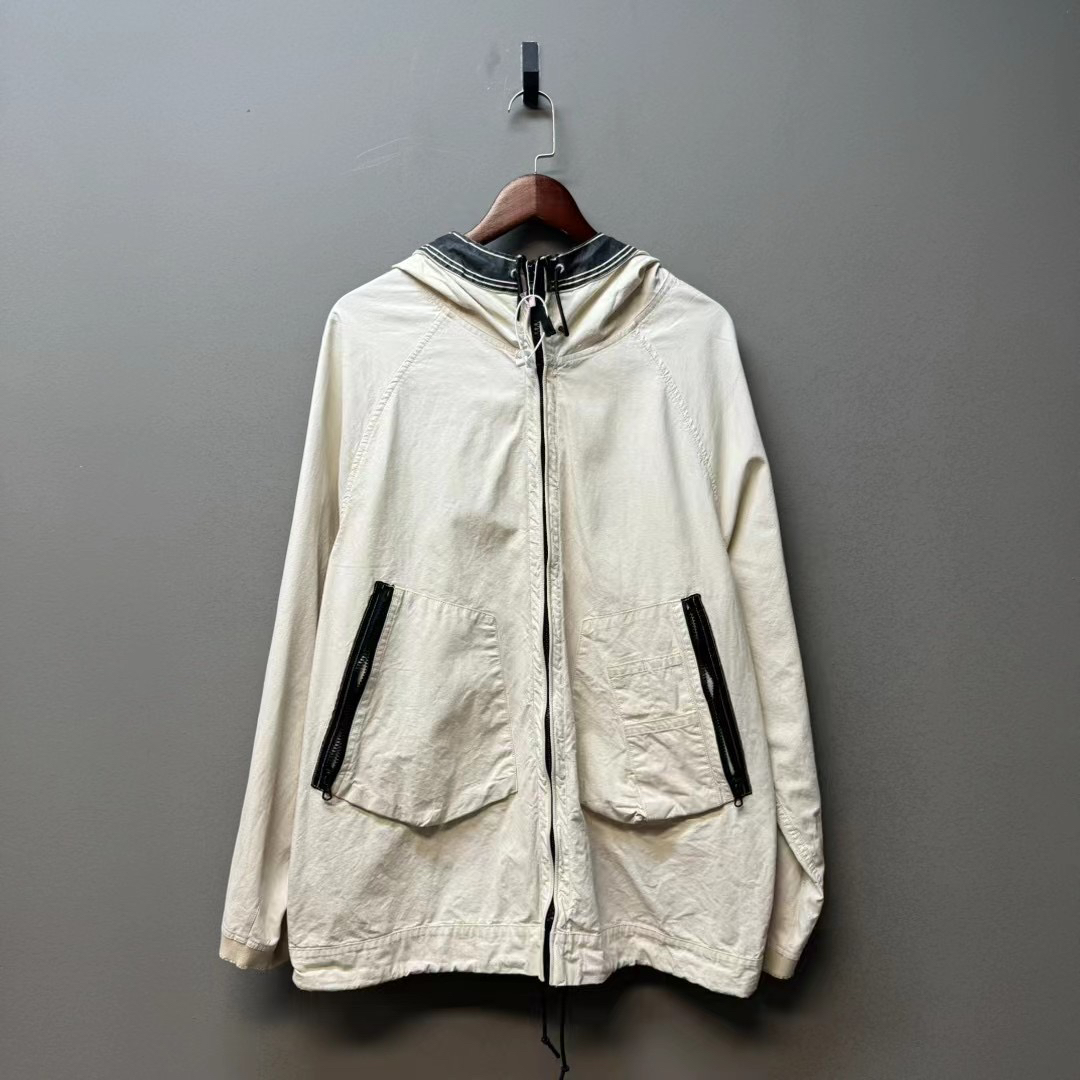 Stone island 石头岛/01868/Vintage连帽大口袋外套 95新 XXL码