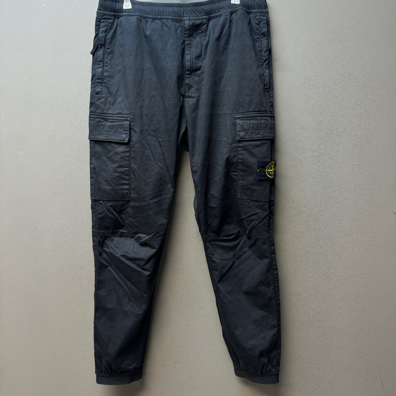 Stone island/08118/黑色豪华款双口袋工装裤/36码 橙色98新 