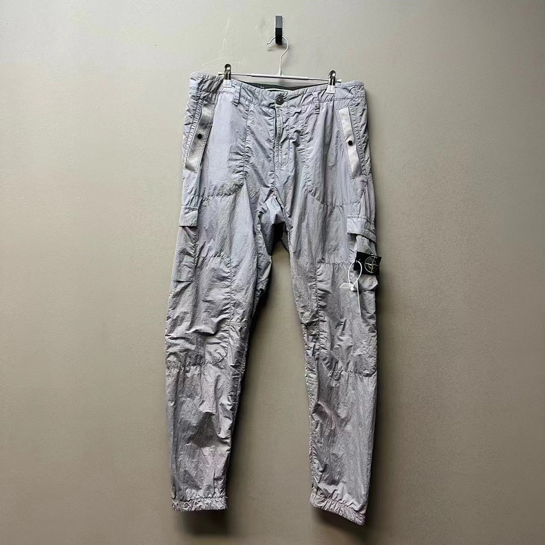 Stone island 石头岛/05023/20泡泡纱金属尼龙长裤 薰衣草34