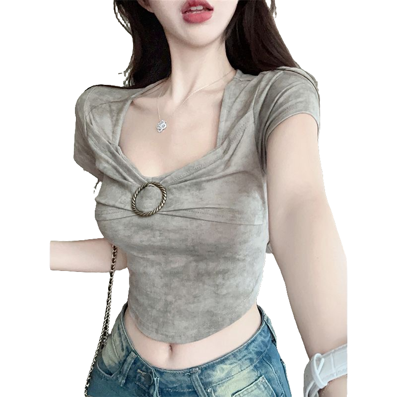 【001-050】默认微瑕慵懒长袖秋冬撞色设计感女款休闲显瘦网红气质