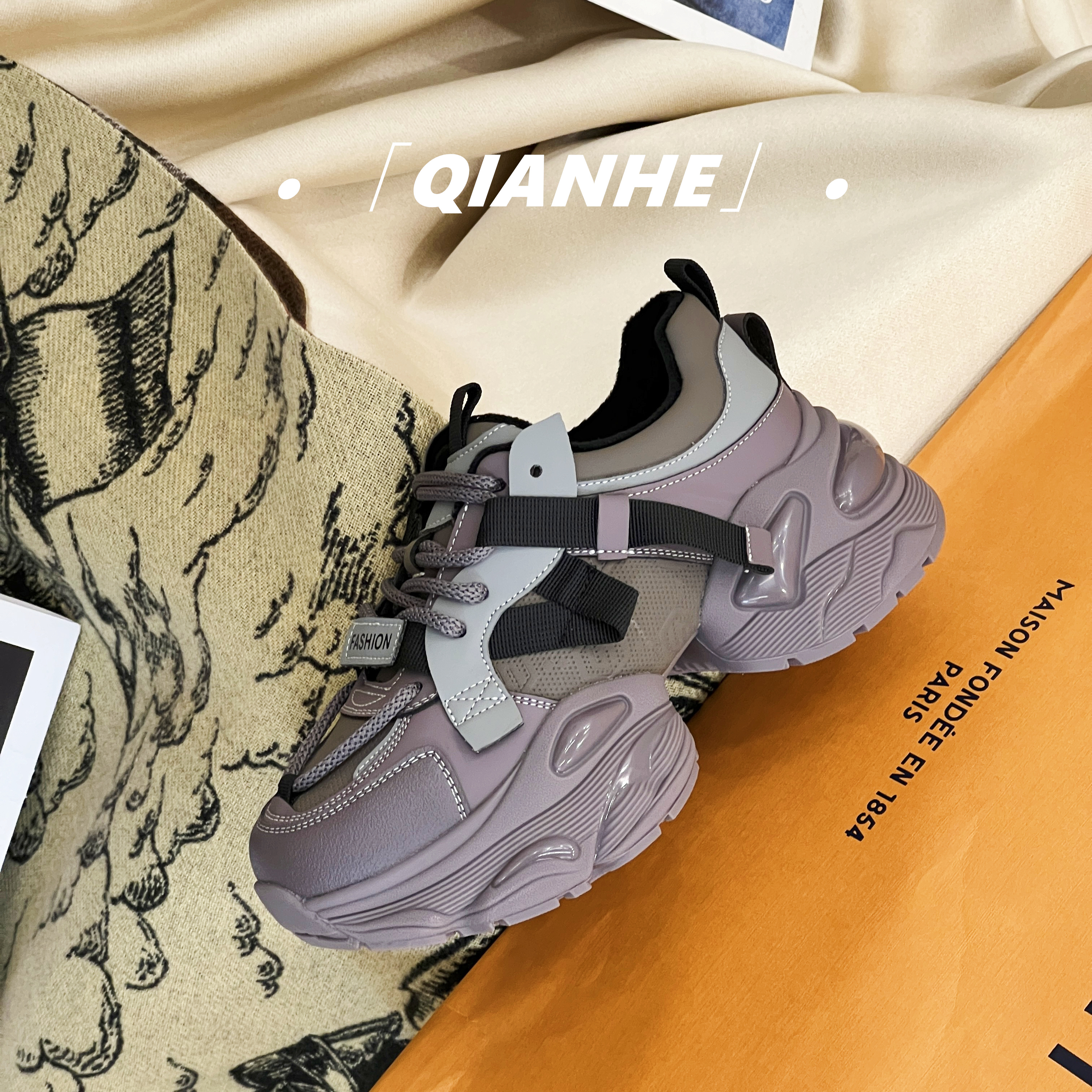 「Qan'h千合女鞋」•小飞象2025 "相遇紫“ 限定100双