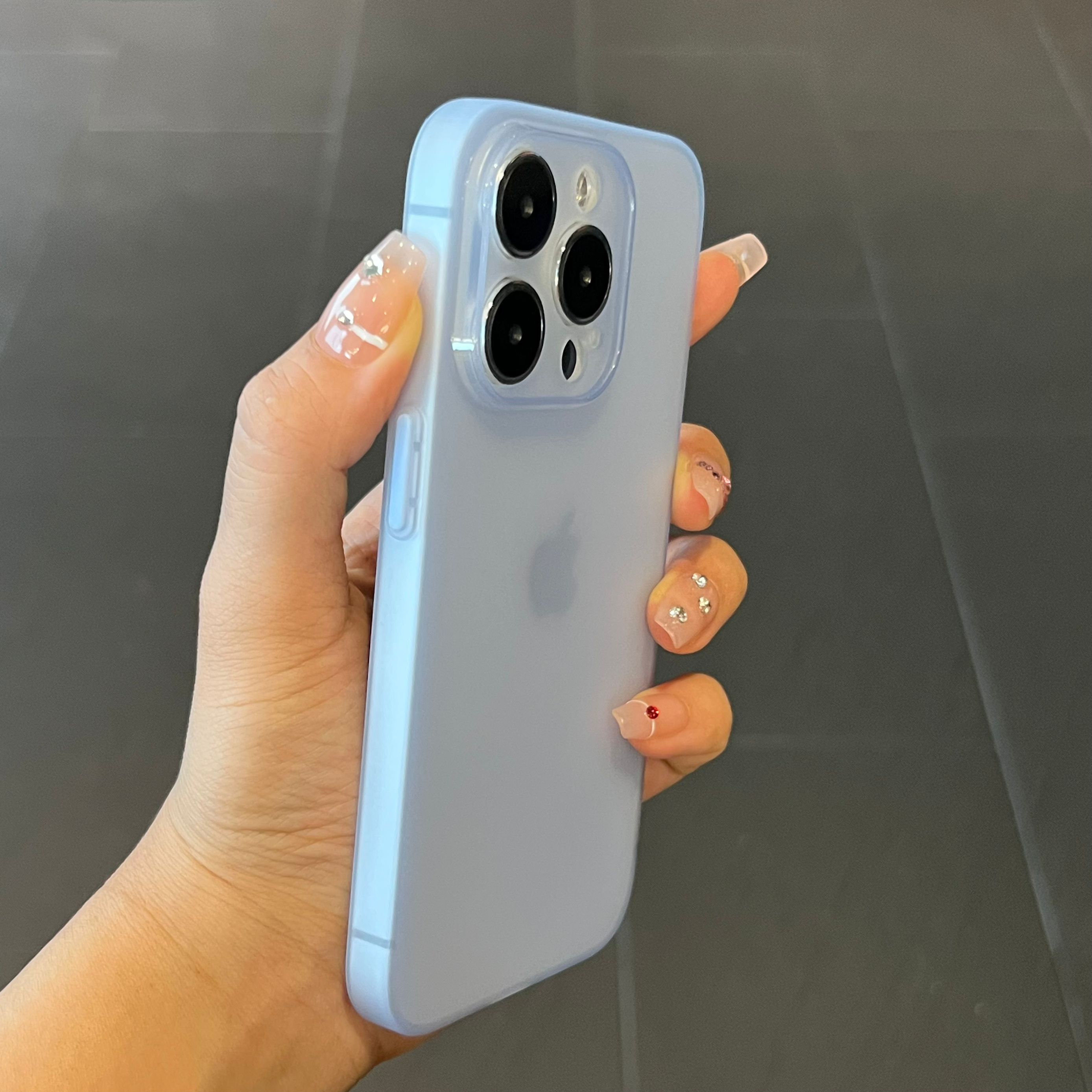 【不发黄】超薄磨砂软壳适用苹果16promax手机壳简约iPhone15轻薄14
