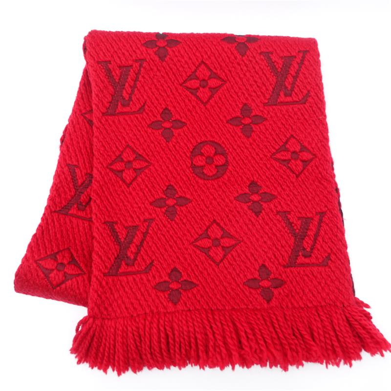 95新 LouisVuitton/路易威登 围巾 红红火火