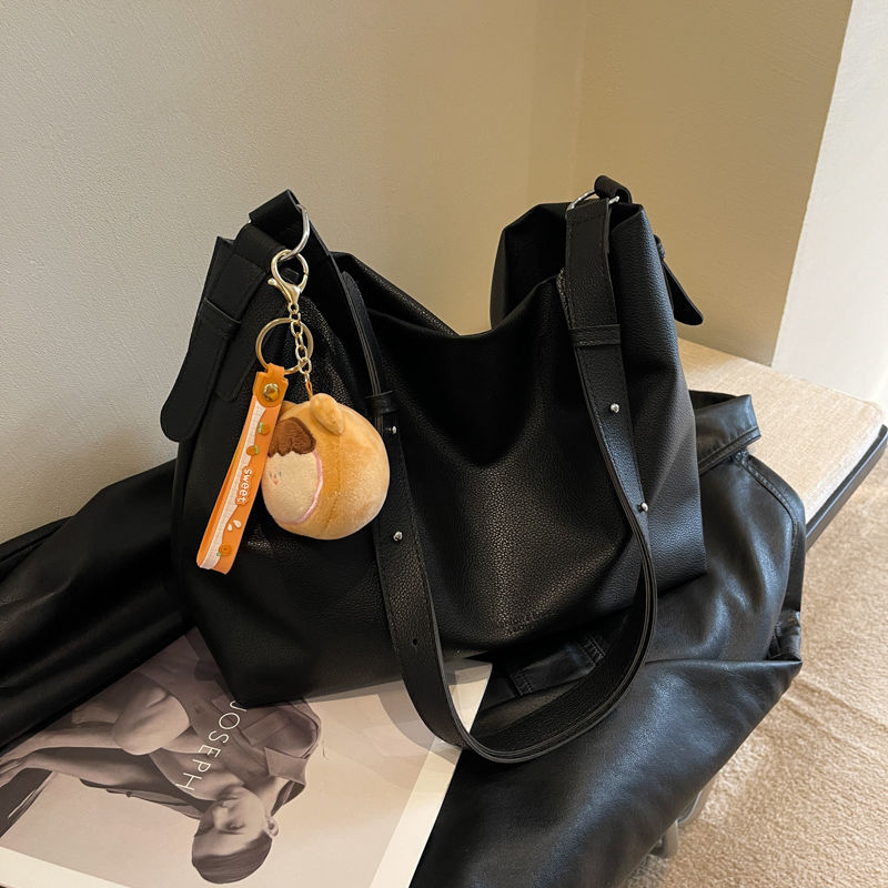 【小扬哥甄选】颜夕韩版百搭托特包女2023新款大容量斜挎包软塌极