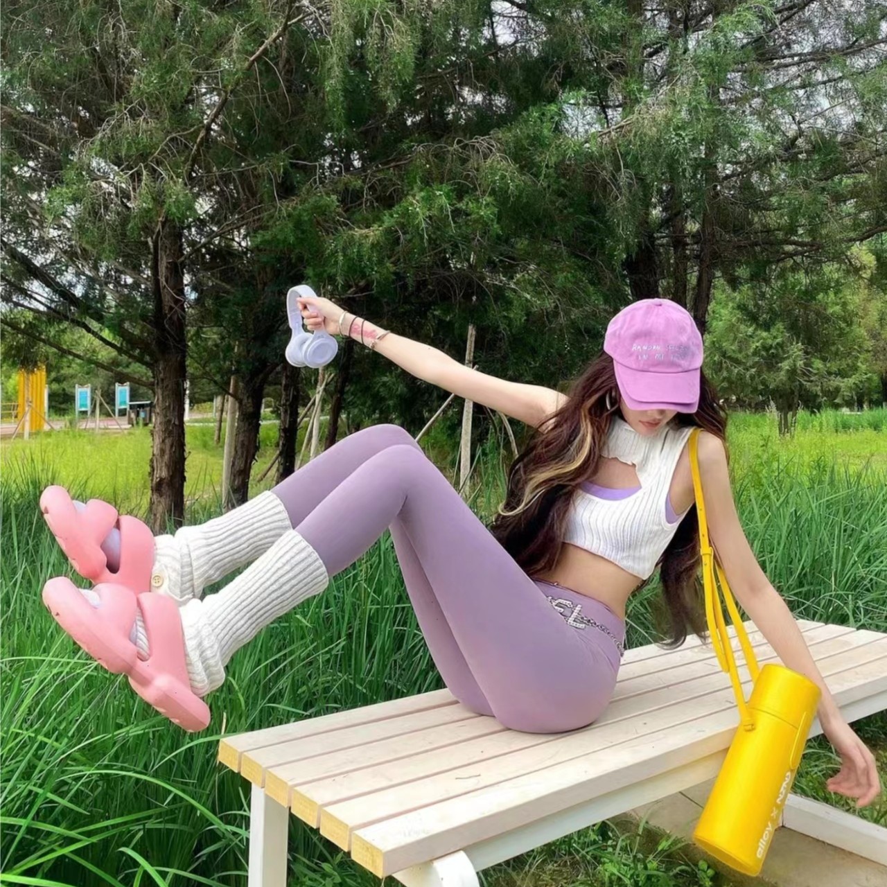孤品新款高级感运动上衣跑步普拉提训练瑜伽服