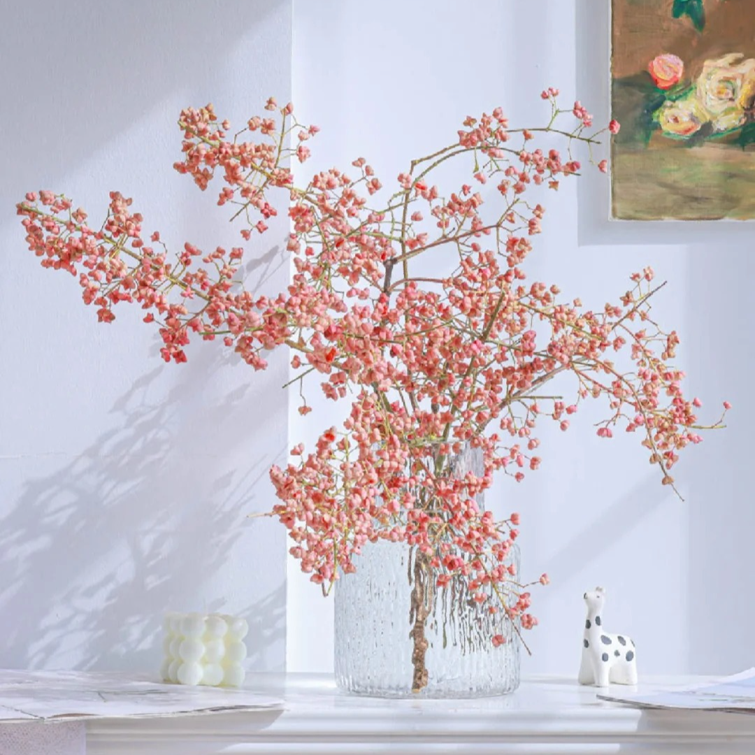 白杜果鲜花|又叫做开口笑，高颜值小众花材