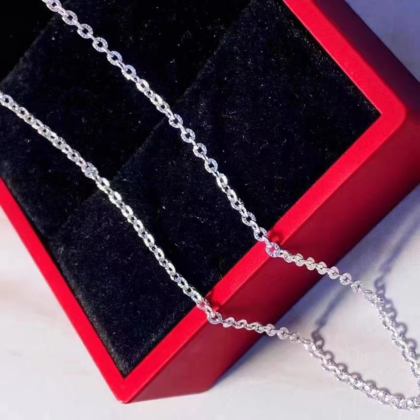 链子足银 【太阳花45厘米单链】足银9999材质时尚