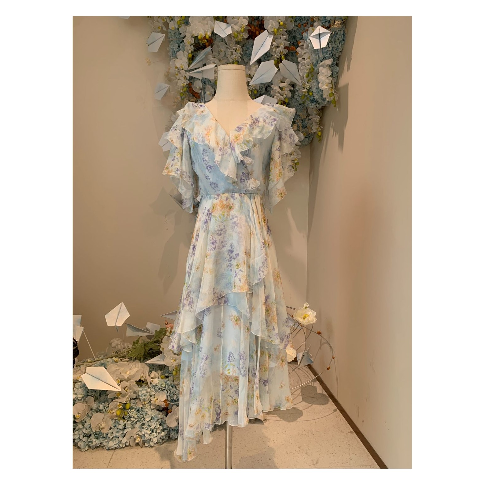 【设计师品牌】YINGCHOI仙女系连衣裙21008