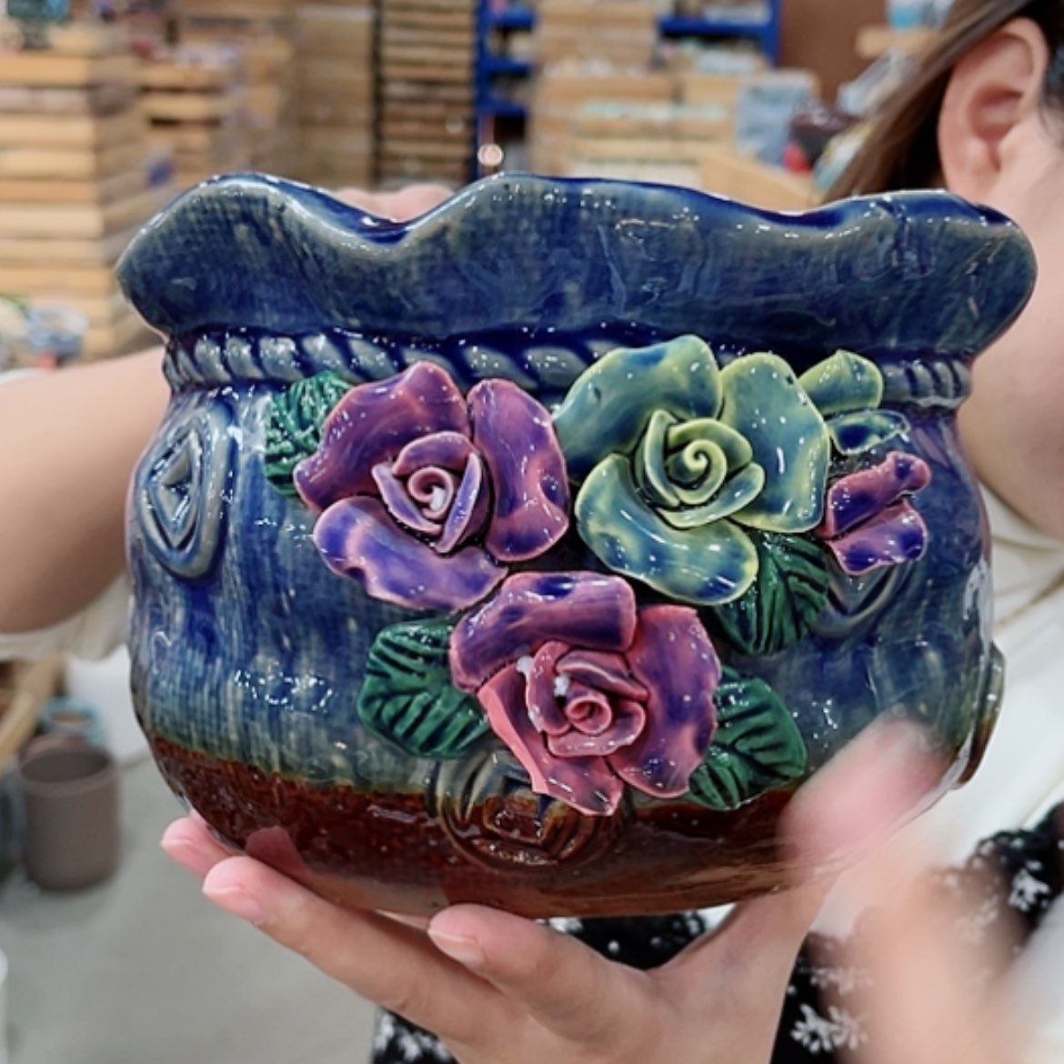【闪购商品】陶瓷花盆