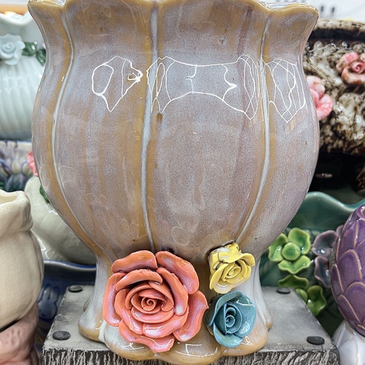 【闪购商品】陶瓷花盆