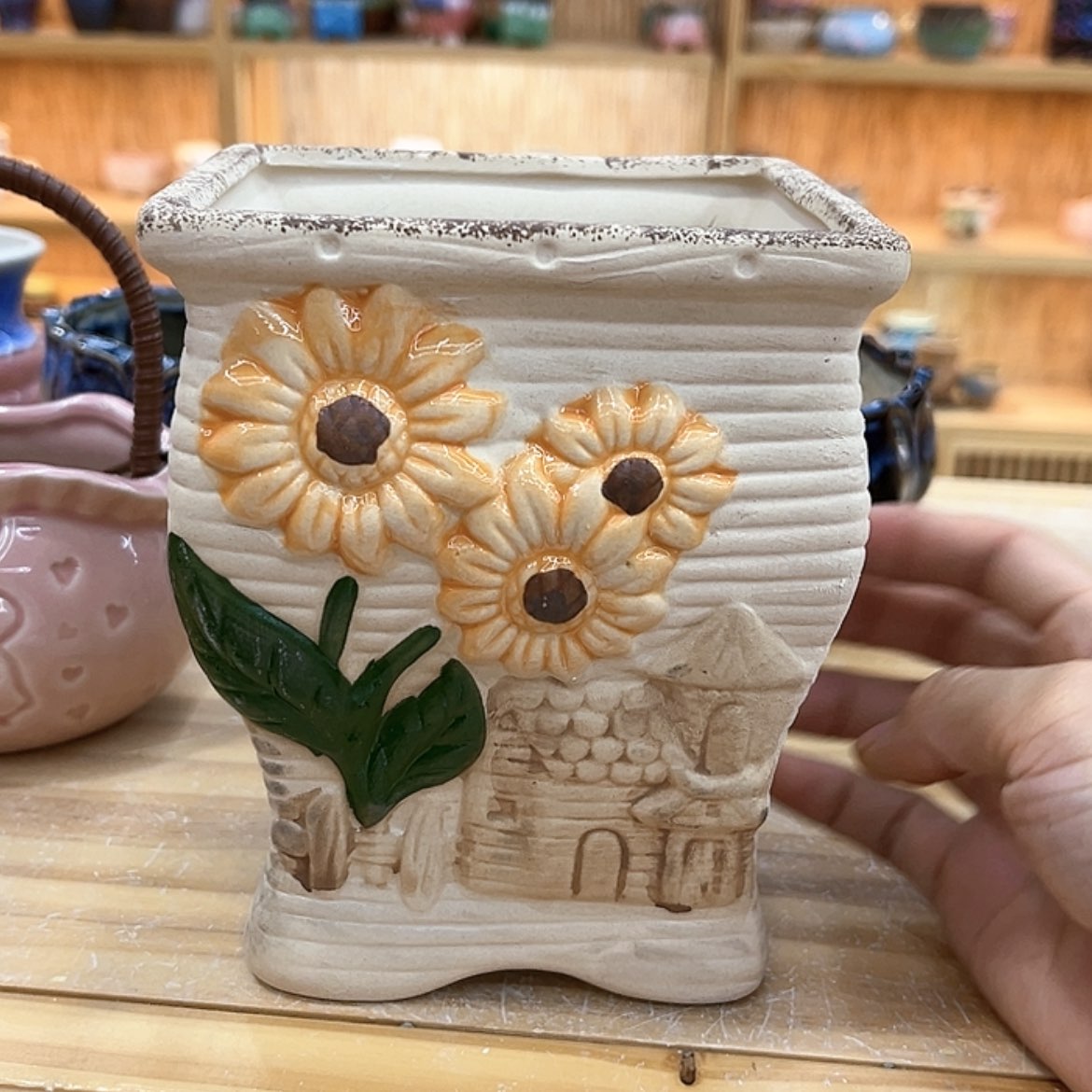 【闪购商品】陶瓷花盆