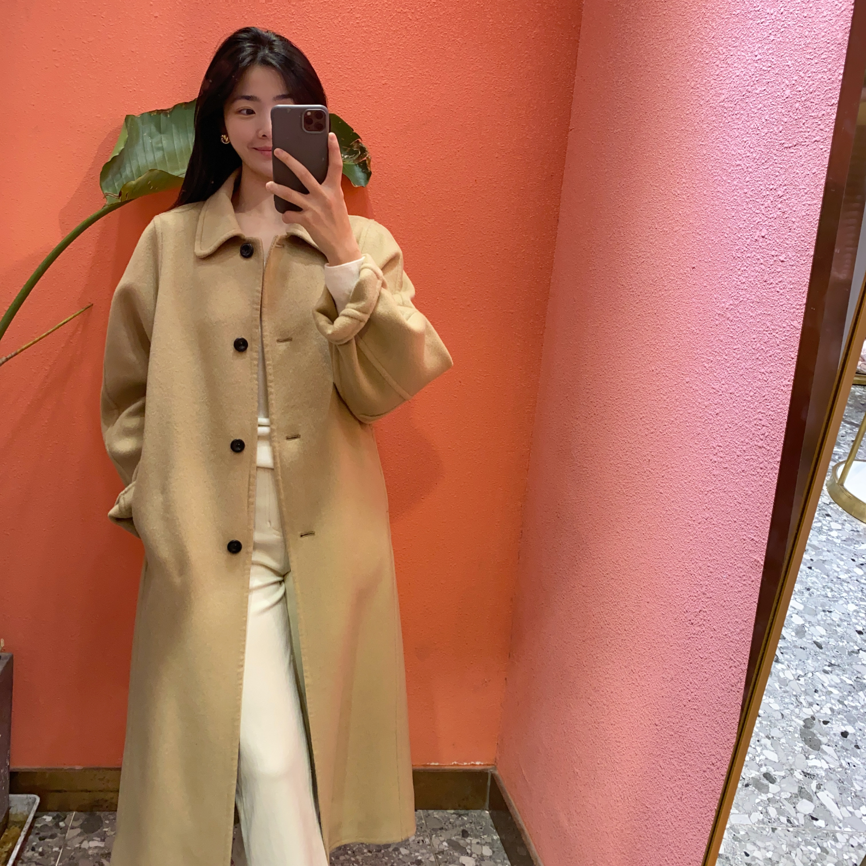 （默茗服装）温柔晚风系带大衣