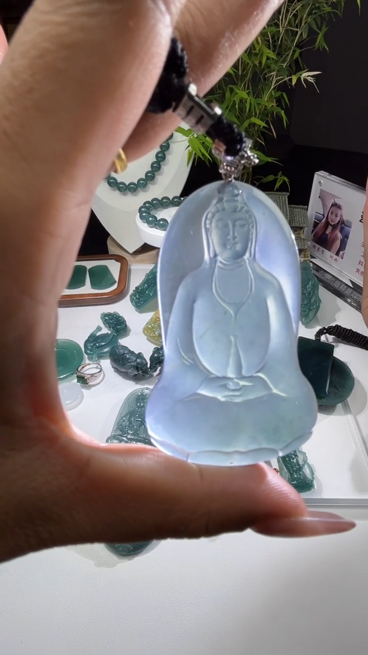 【闪购商品】定制翡翠未镶嵌观音