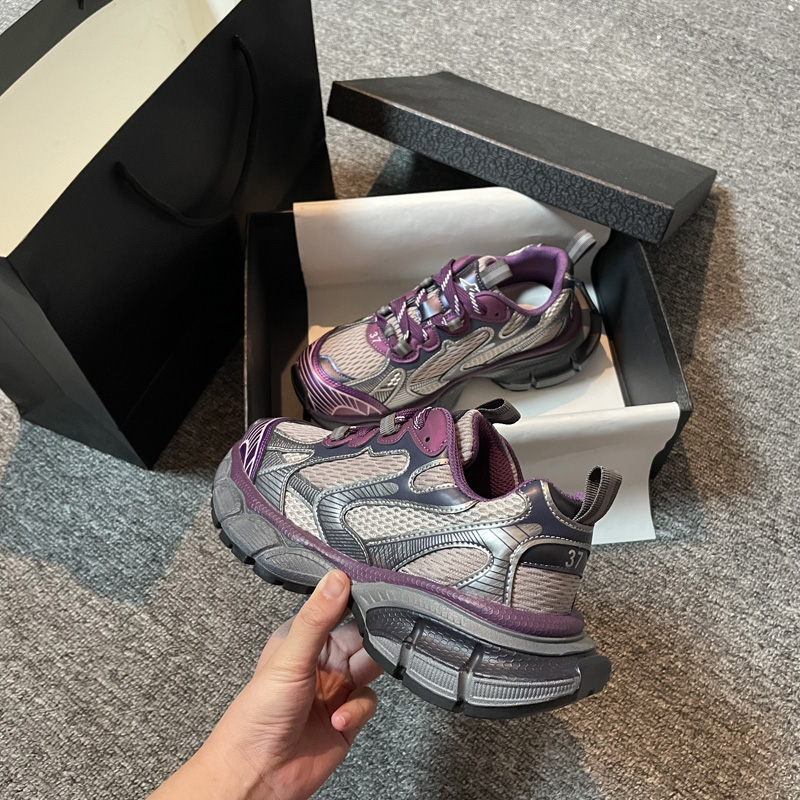 断码欧洲站网面拼接老爹鞋女2024春季新款松糕底运动休闲鞋ins潮