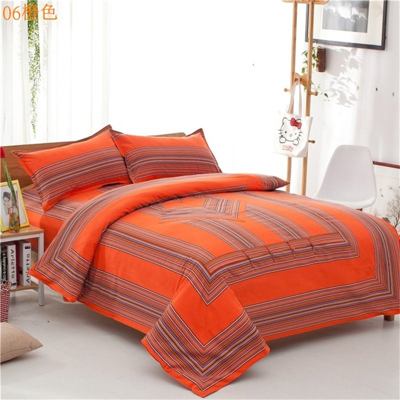 红安大布土韵唐氏四件套床上床单被套枕套双人加厚老粗布四季通用