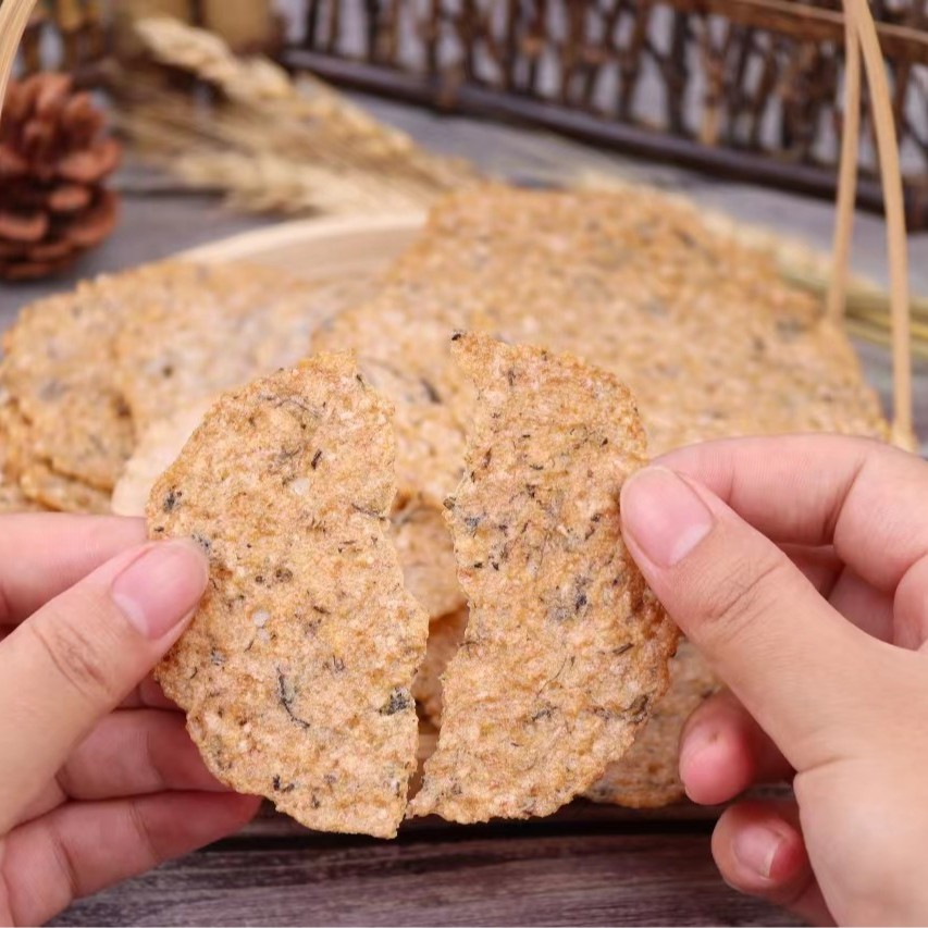 余小妹锅巴皖南特产农家手工梅干菜 芝麻锅巴 酥脆酥香