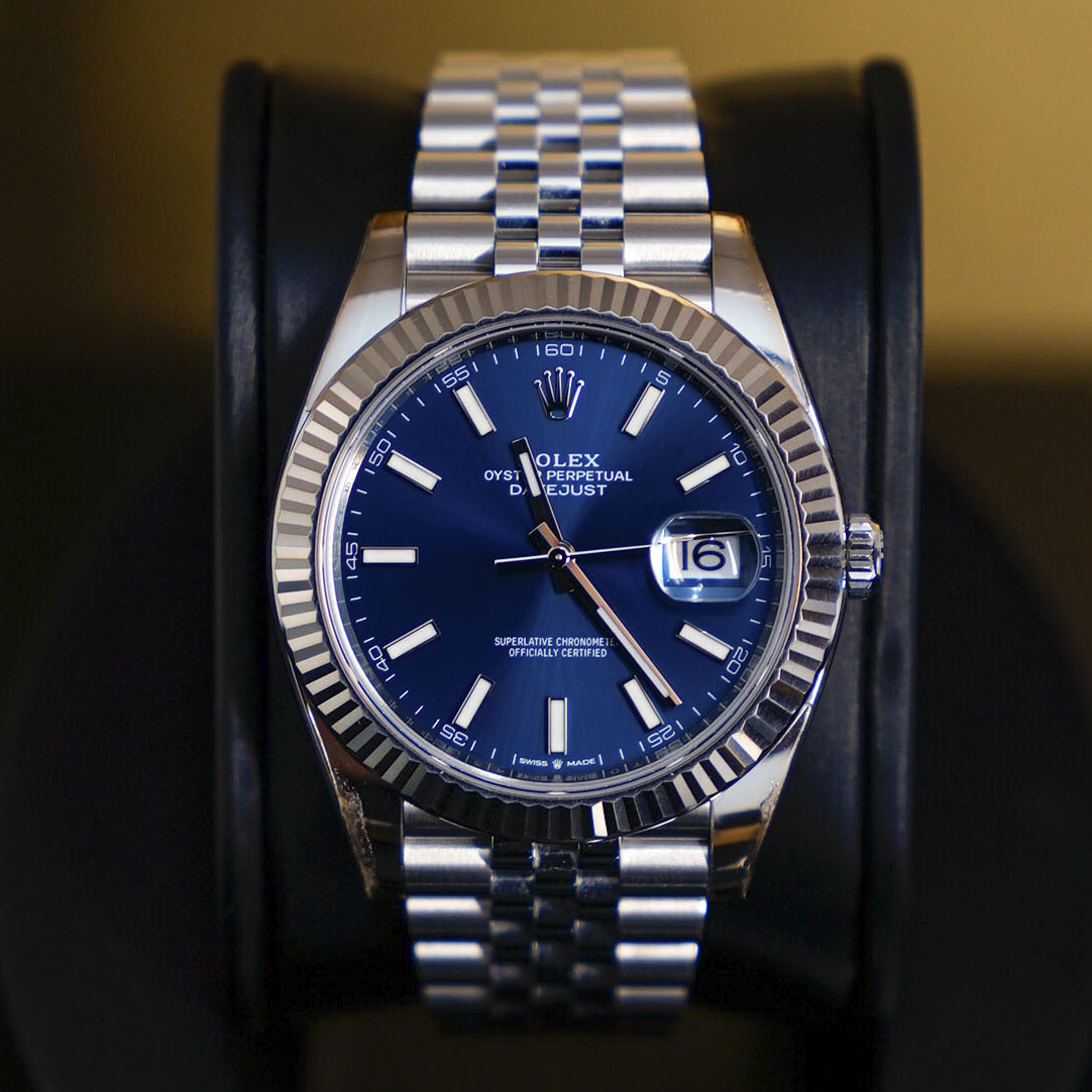 99新 Rolex/劳力士 蓝盘日志全贴膜（23年12月全套126334-0002）
