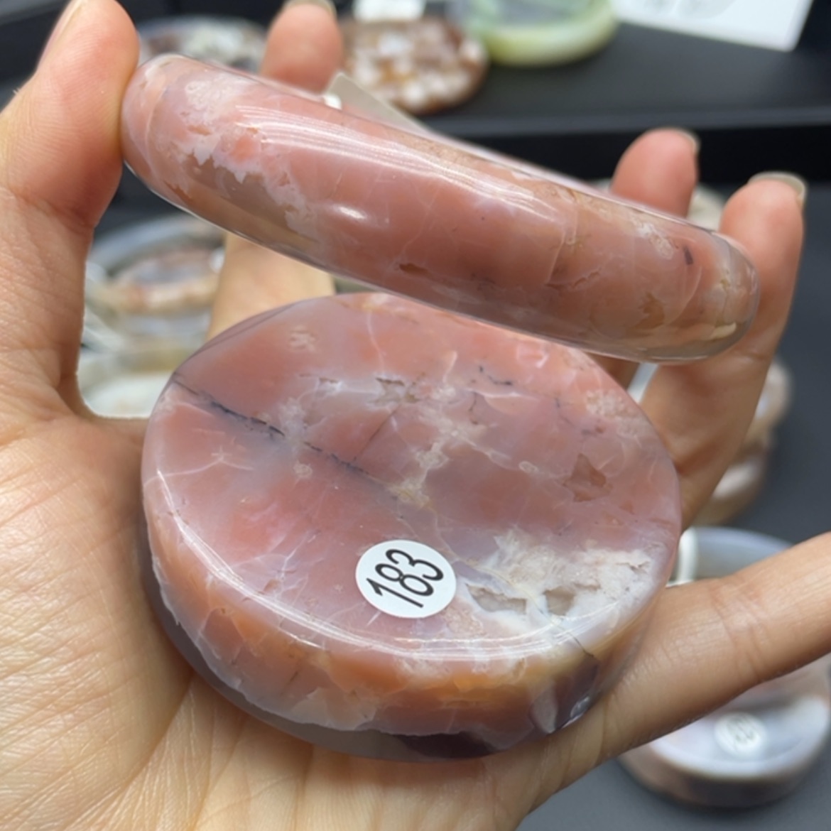 【闪购商品】玛瑙/玉髓手镯合金