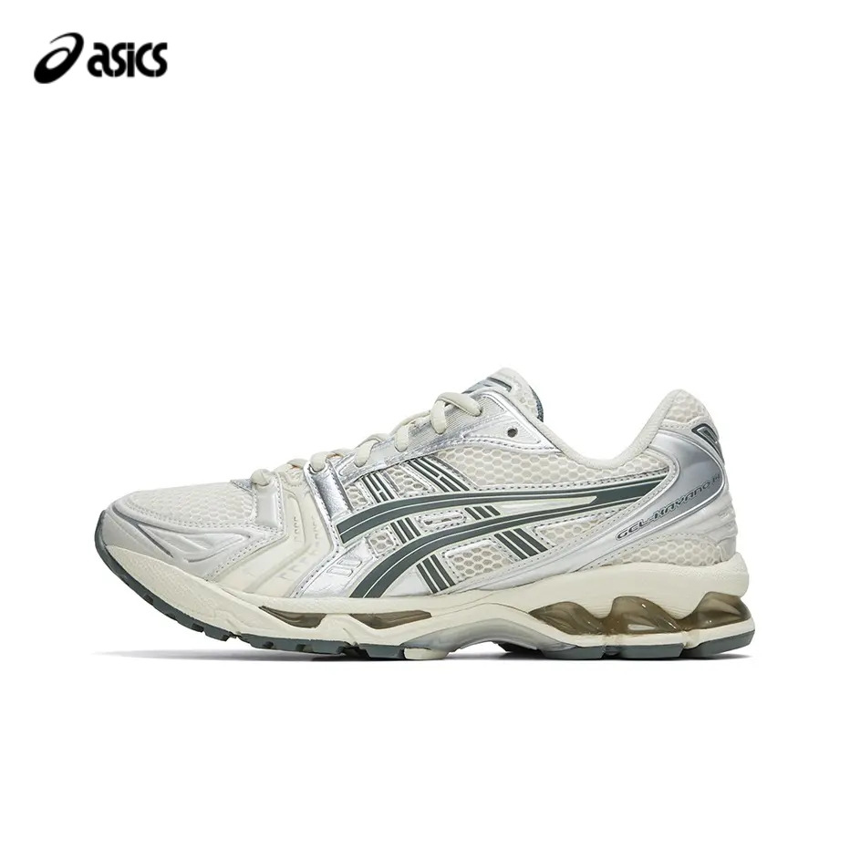 ASICS/亚瑟士GEL-KAYANO 14 欧若风轻机能 男女跑鞋运动鞋 银白