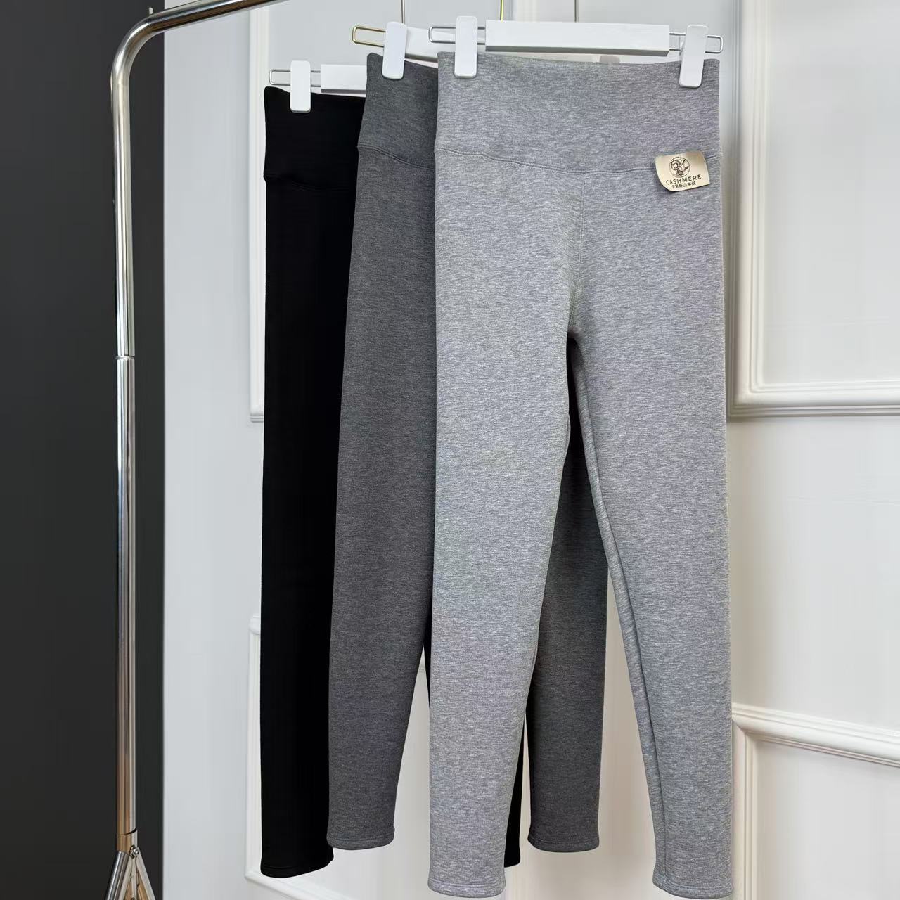 【Latti】安第斯山羊绒加绒发热显瘦保暖秋冬百搭打底裤