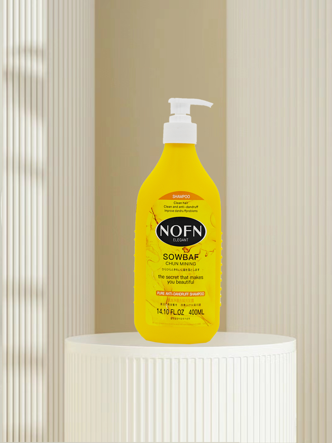 NOFN飘逸净澈去屑洗发露净澈去屑洗发露400ML【效期2026-07】