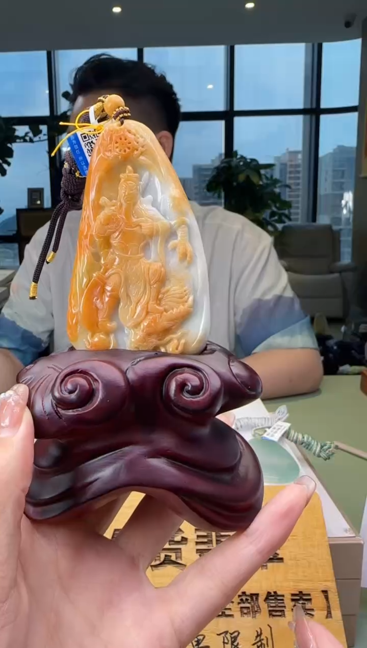 【闪购商品】翡翠挂件未镶嵌底座MM@@960Q3J05689