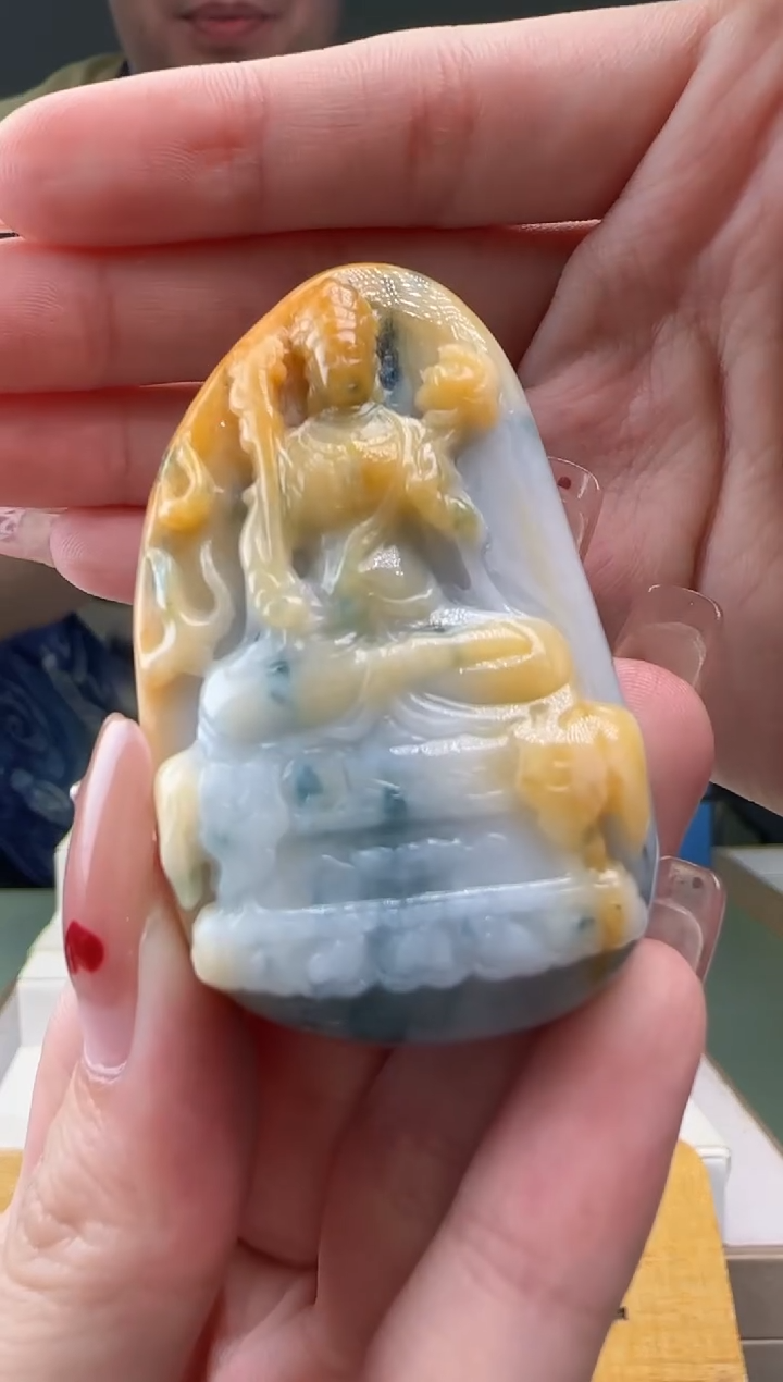 【闪购商品】翡翠吊坠(不含链)未镶嵌CC@@960Q1J10843