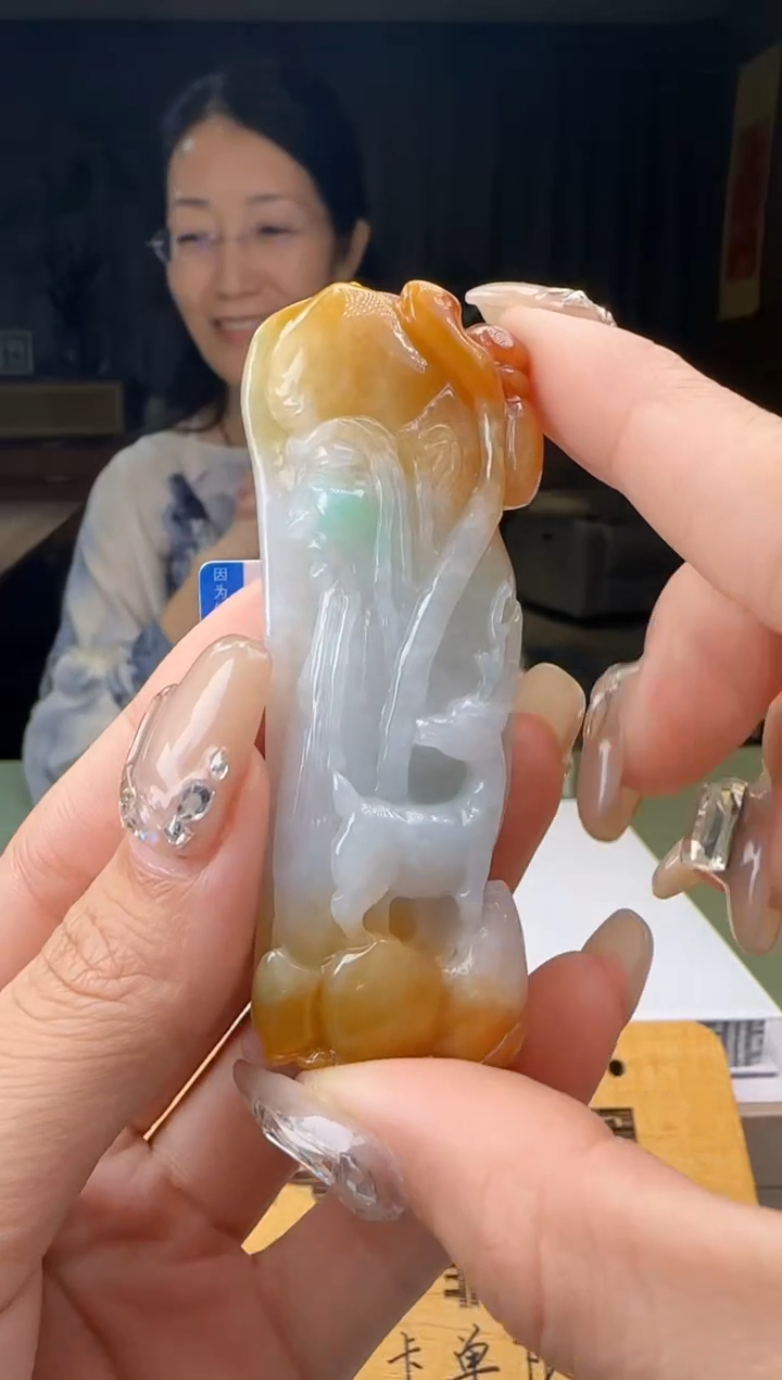 【闪购商品】翡翠颈饰未镶嵌XY@@960Q3J06836
