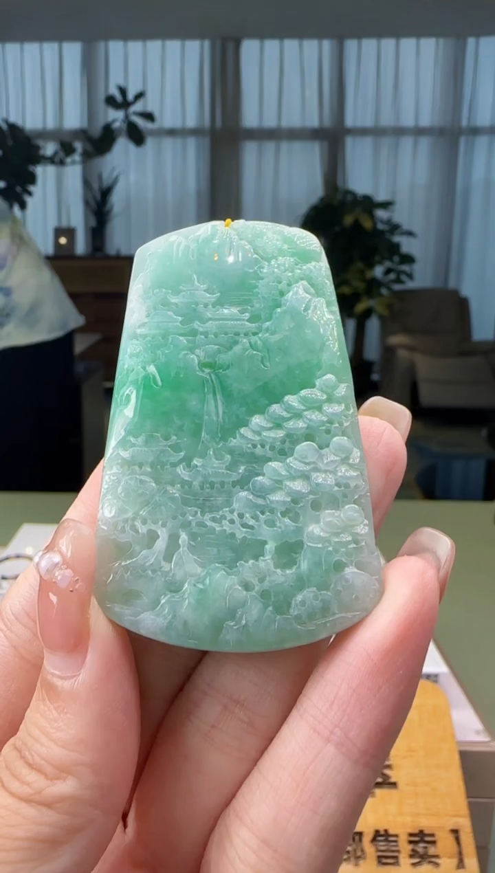 【闪购商品】翡翠挂件未镶嵌MM@@960Q3J05710
