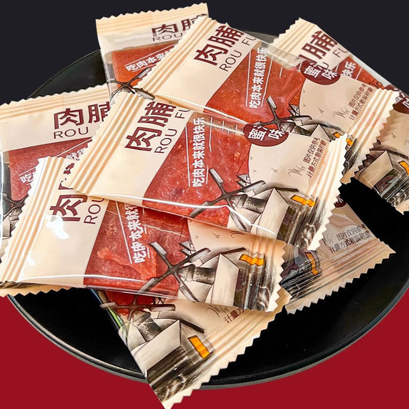 呆萌豆肉脯手撕鸡肉猪肉烤多口味香辣肉制品独立小包装零食