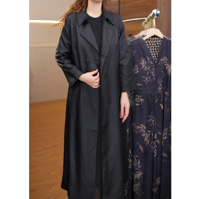 6077-25新款女士连衣裙风衣