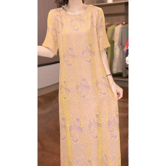 6987-25新款时尚休闲连衣裙