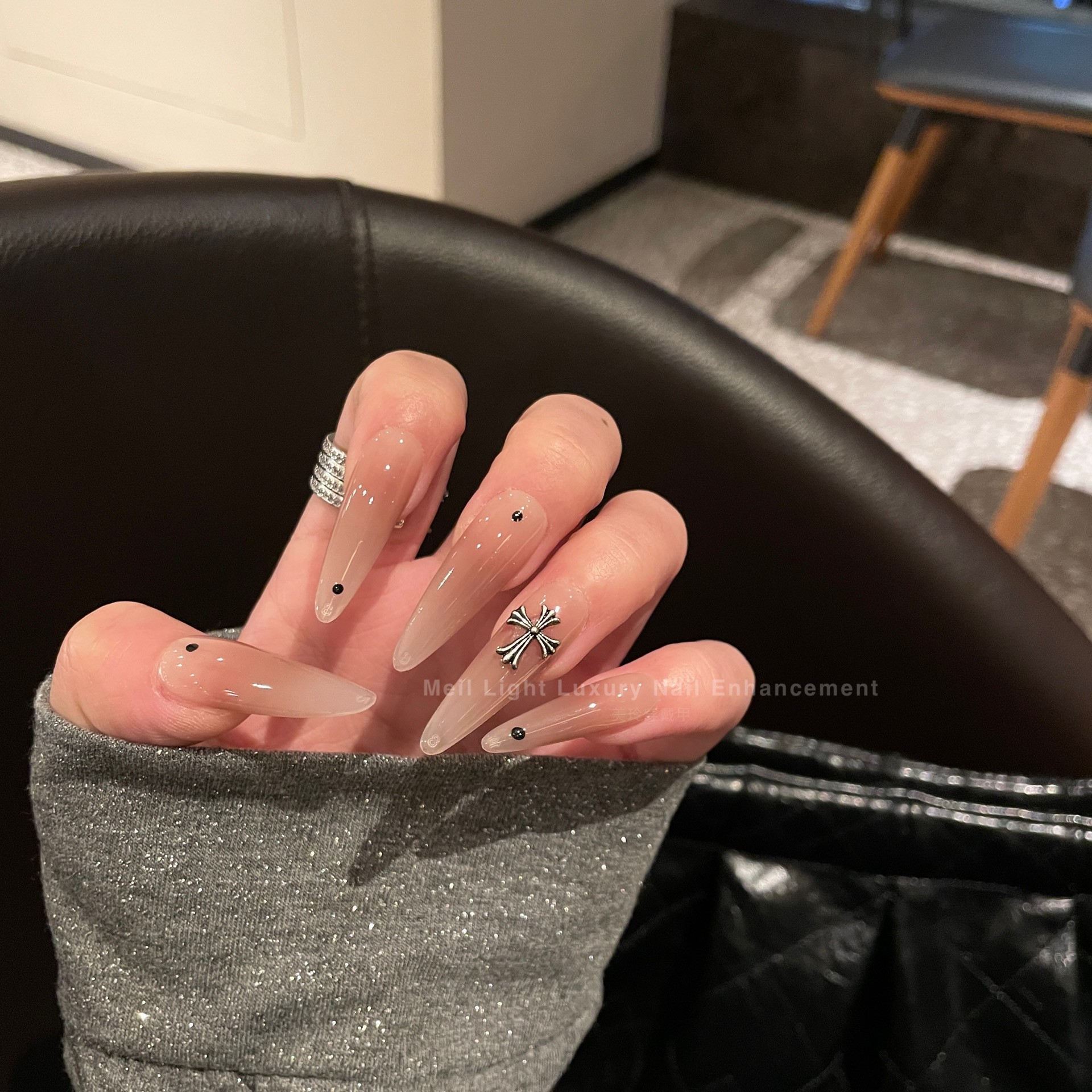 【栗子奶冻】MeiL 纯手工穿戴甲10片装 