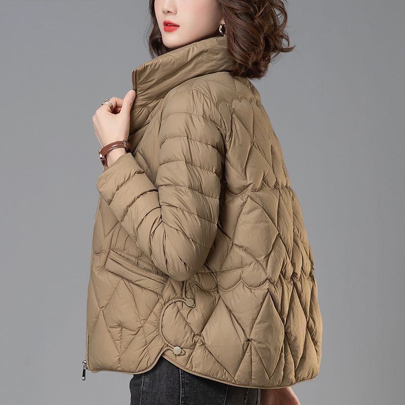 波司豋羽绒服服2023冬季新款韩版宽松大码立领保暖洋气棉衣40-60