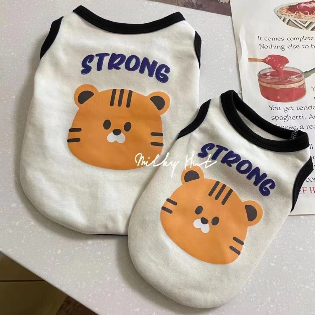 狗笼外罩保暖定制比熊博美狗狗猫咪宠物衣服可爱吊带背心晒