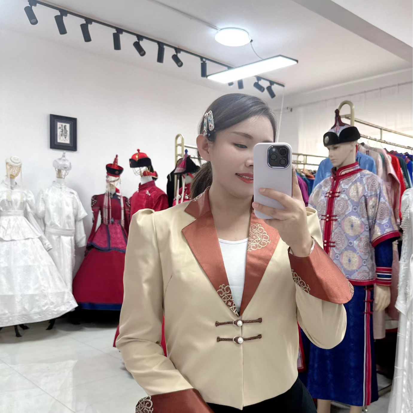 民族风西服 气质  百搭  春季 